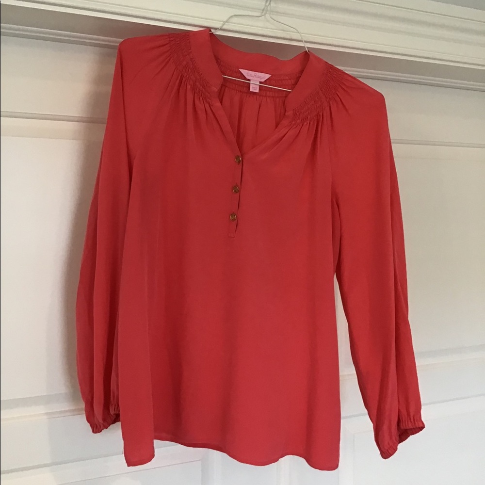 Lilly Pulitzer silk top